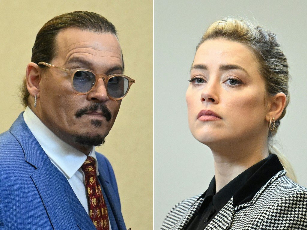 Johnny Depp dan Amber Heard - Gambar AFP