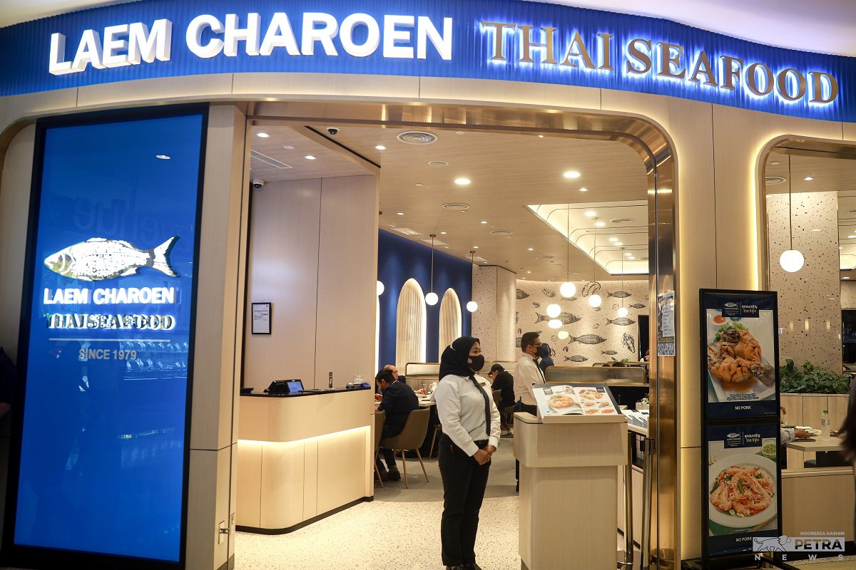 Laem Chareon Thai Restaurant turut membuka cawangannya di Pavilion Kuala Lumpur. gambar Nooreeza Hashim
