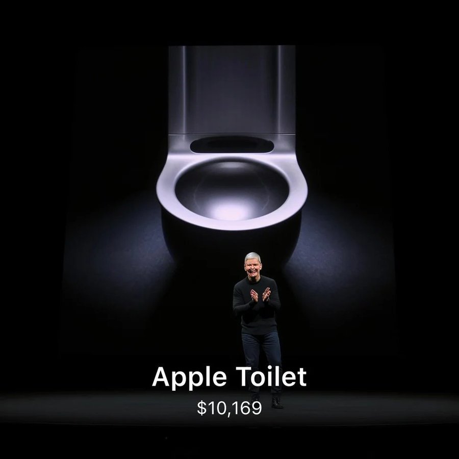 Apple Toilet 