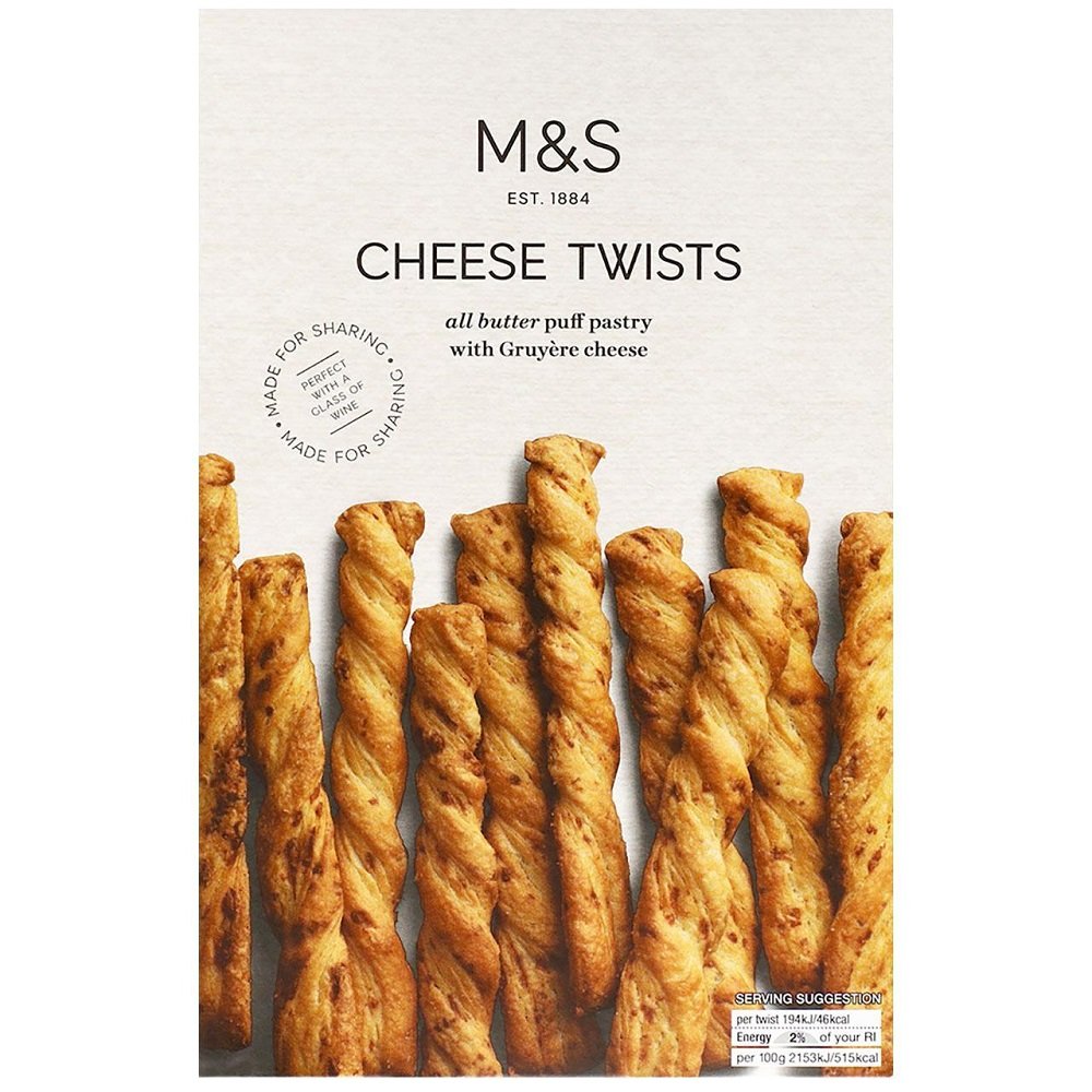 Cheese Twist - Gambar Marks & Spencer