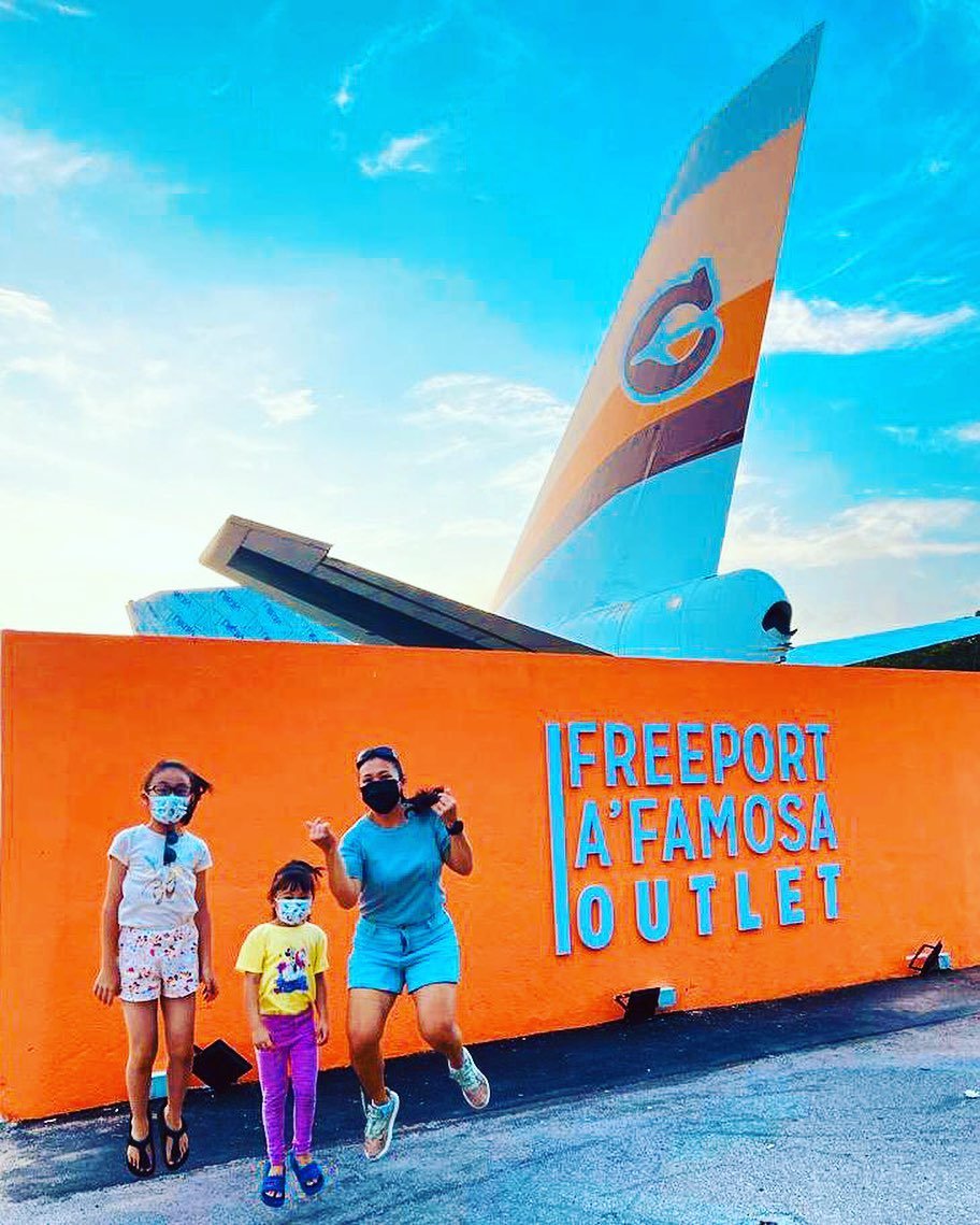 Kegembiraan terpancar di wajah anak-anak yang berkunjung ke Freeport A'Famosa Outlet Melaka. - Gambar Instagram @freeportafamosaoutlet's 