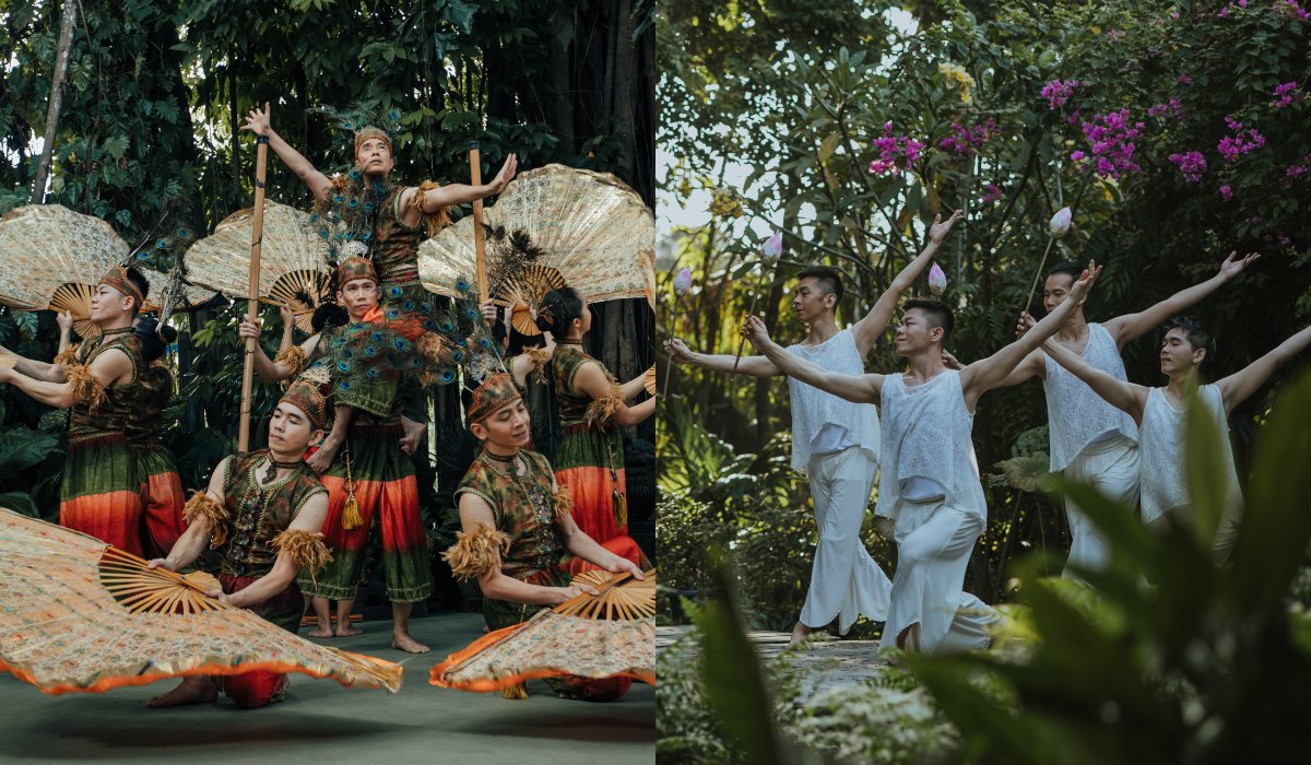 ‘Ornaments of Grace’ dan ‘The Pulse of Rainforest’ oleh Dua Space Dance Theatre.