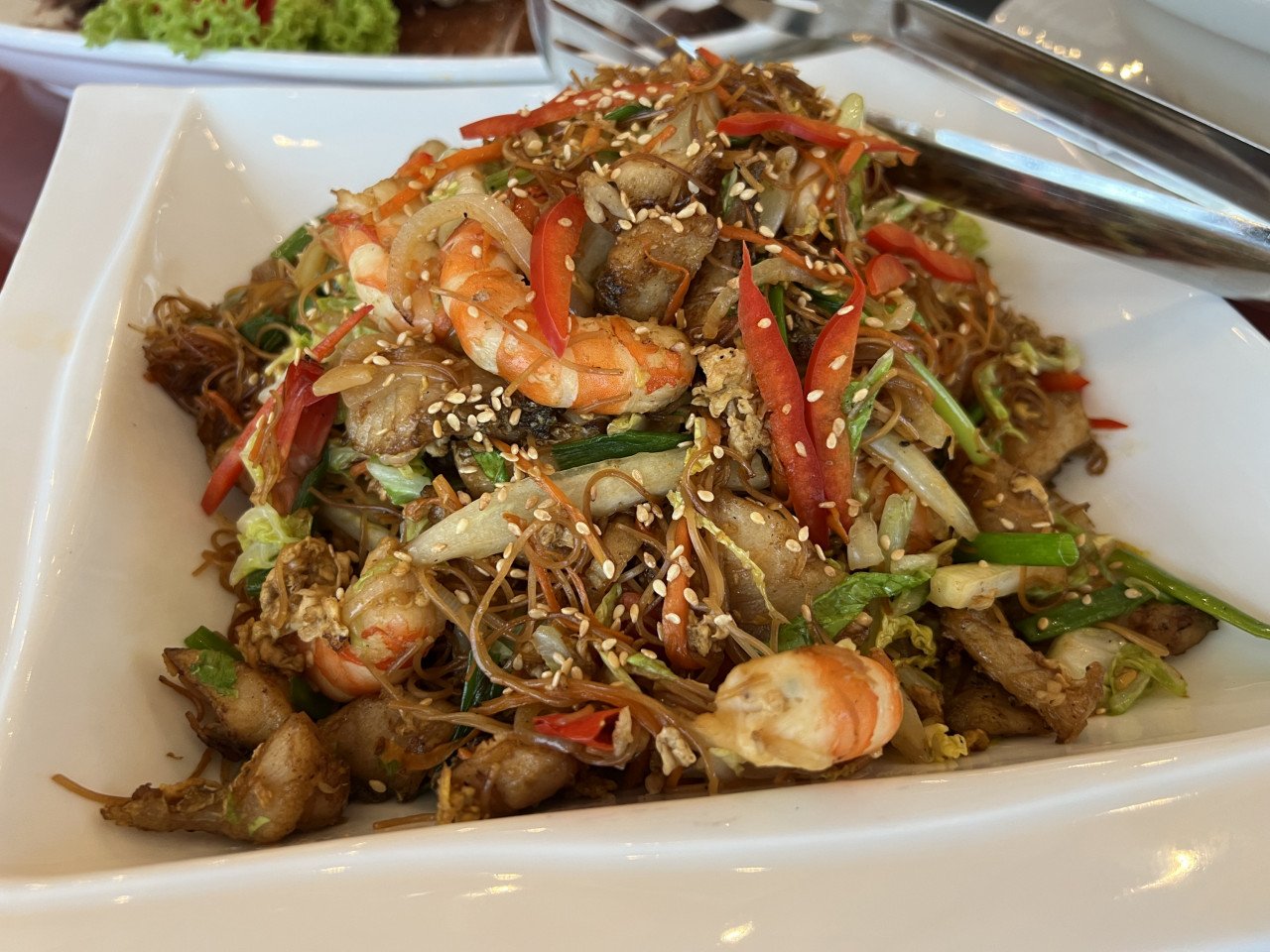 Mi Suah with Seafood