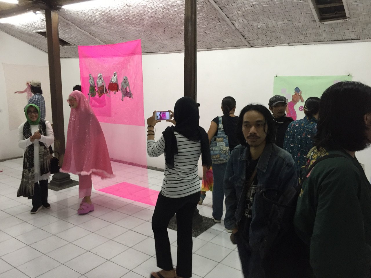 Dhan Illiani Yusof, Arus Binti (2019) Yogyakarta. Gambar: Arkib Projek Rabak