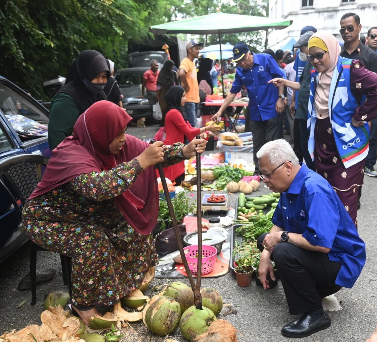 Gagasan Keluarga Malaysia yang dicetuskan Ismail Sabri pada Oktober 2021, diterjemahkan dalam setiap programnya termasuklah ketika berkempen - Gambar ihsan Jabatan Perdana Menteri