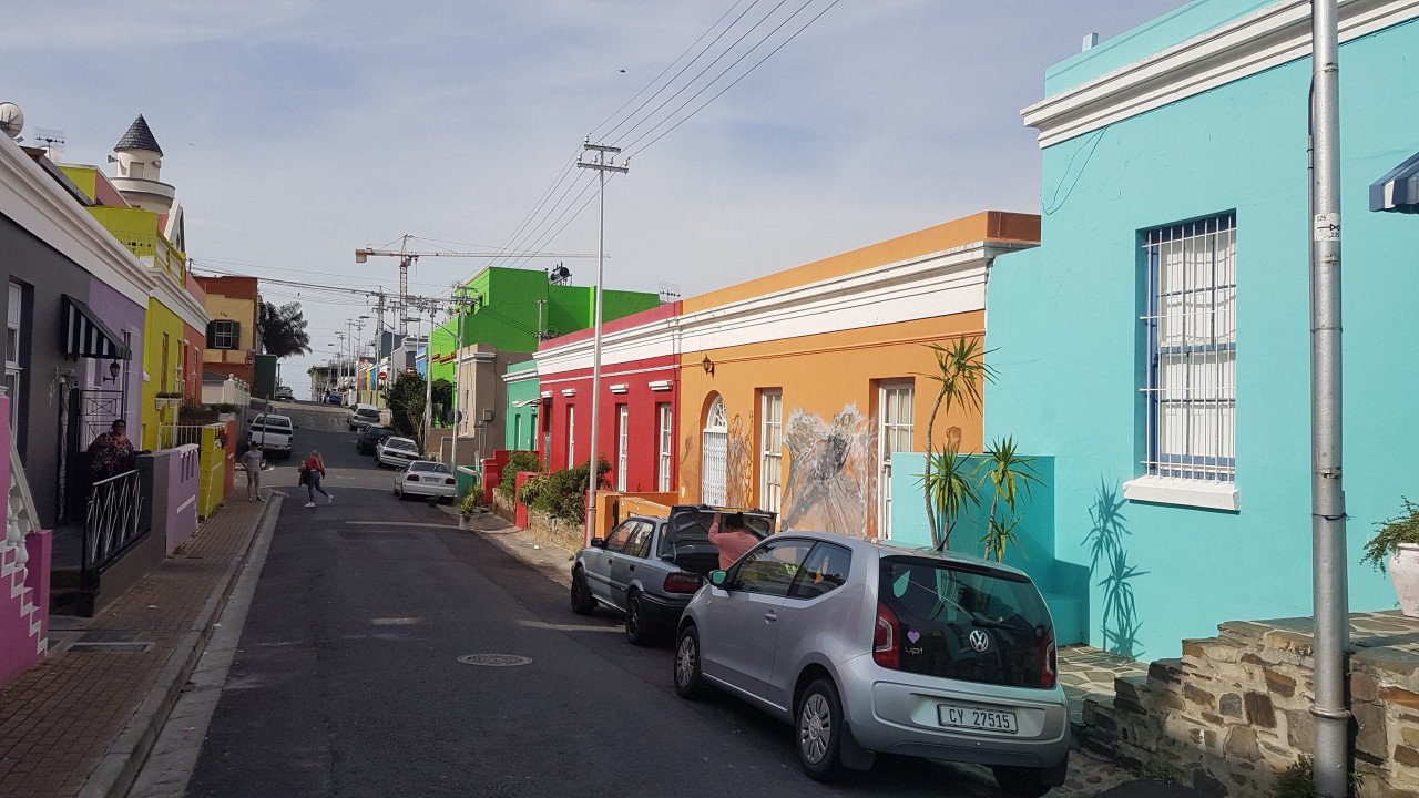 Rumah warna-warni kawasan Bo Kaap