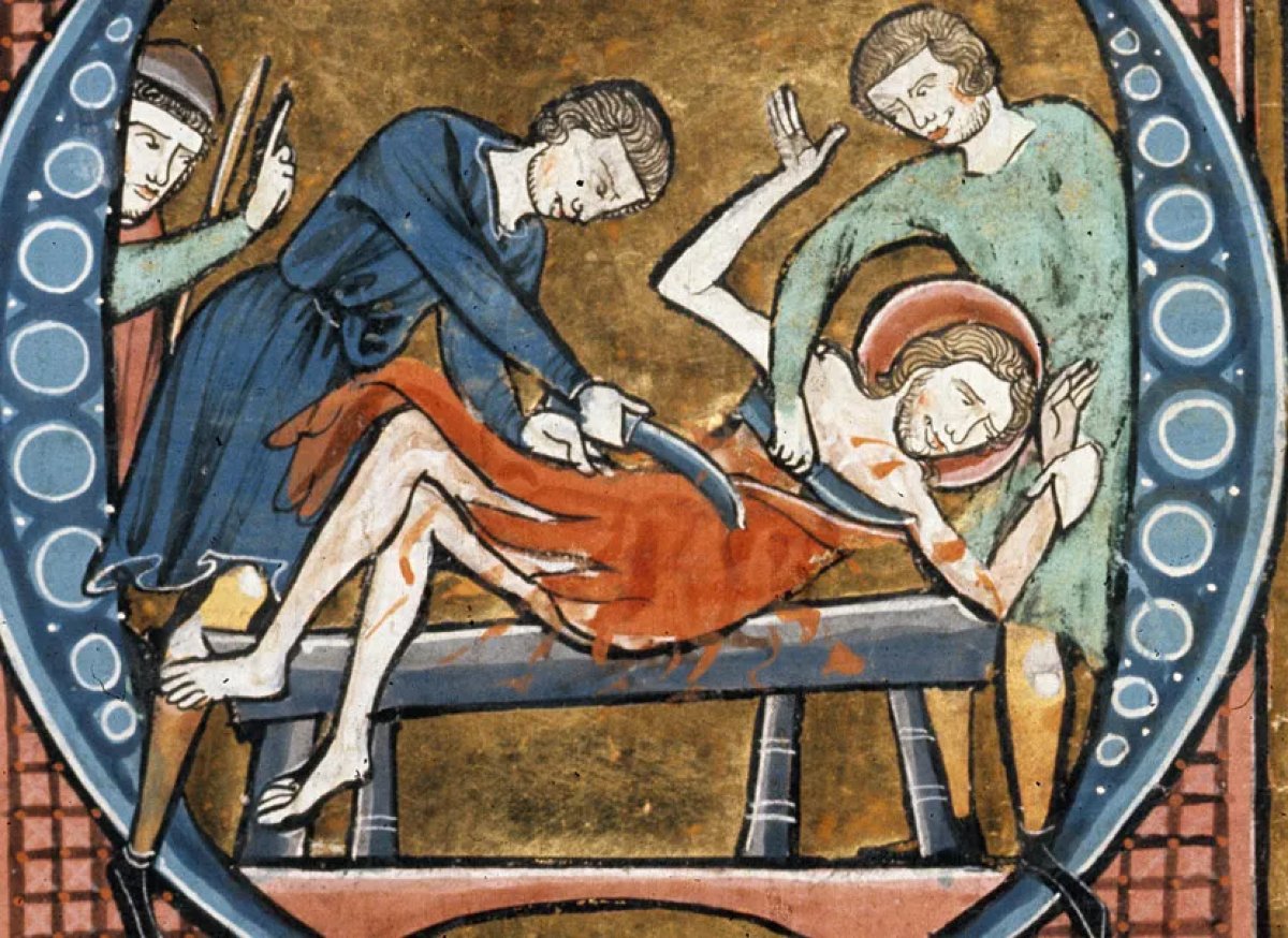 Empayar Assyria menggunakan kaedah kejam dengan menyiat kulit pesalah sebagai hukuman mati. - Gambar dari medievalists.net