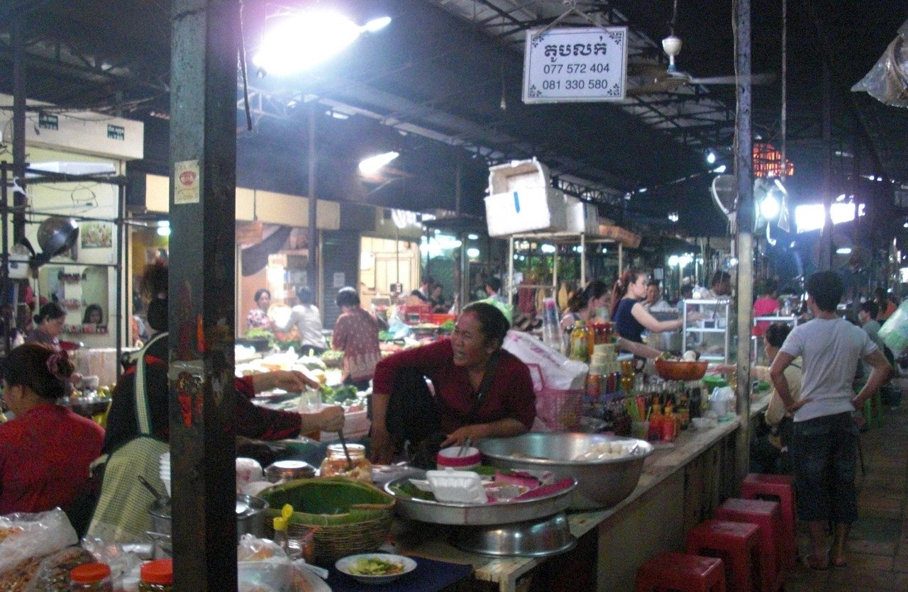 Pasar di Phnom Penh