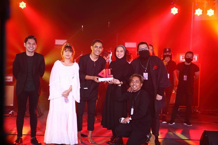 Pemenang tempat pertama ALI2020, Margosa menerusi lagu 'Penawar' tulisan Raja Nazrin Shah dan Fazleena Hishamuddin