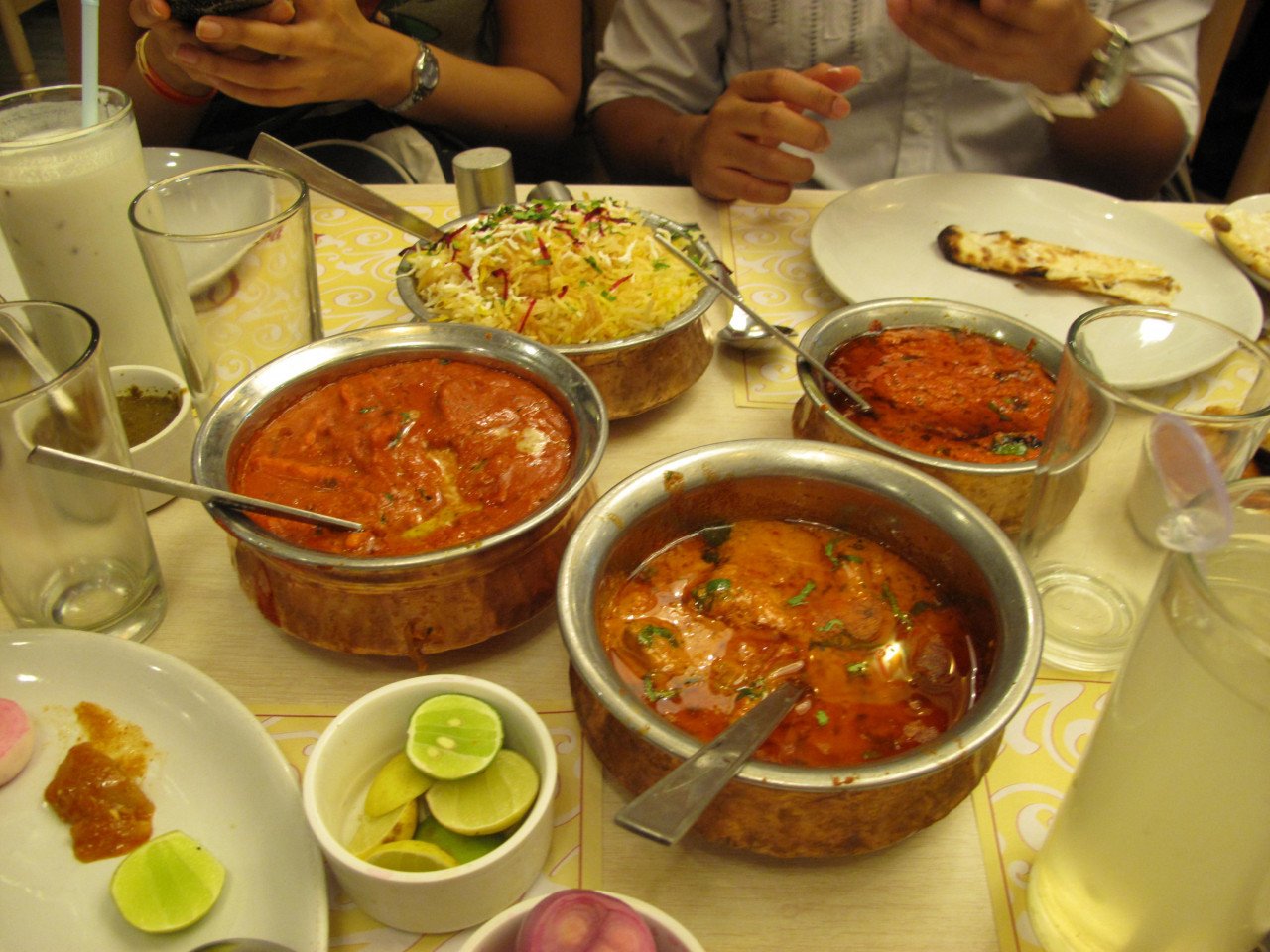 Makanan India Utara di Leopold Cafe