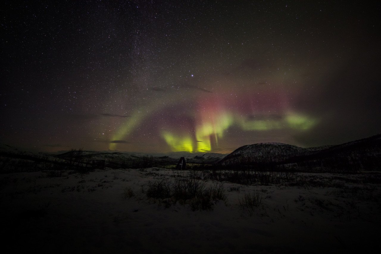 Gambar Aurora Borealis oleh Kjetil Hanssen