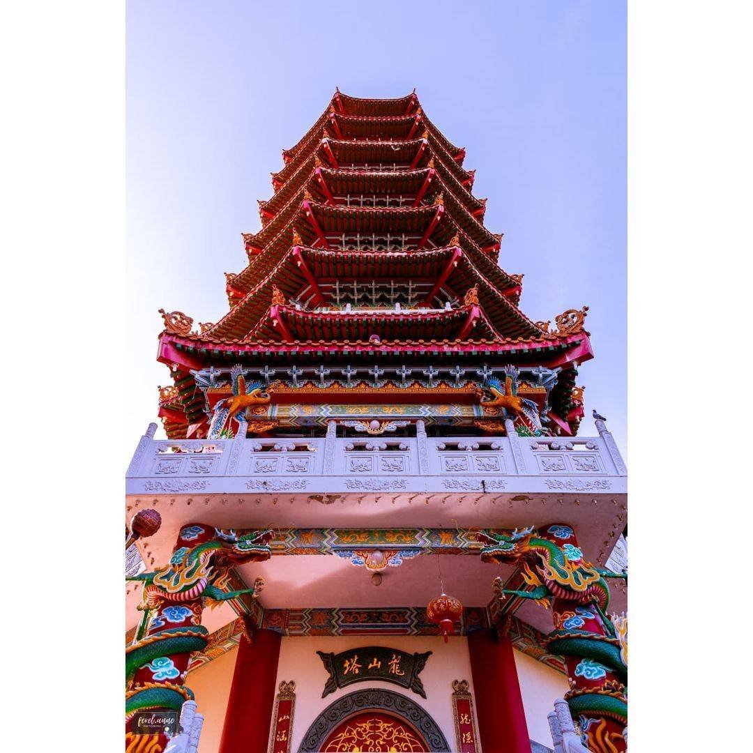 Pagoda Ling San di Tuaran. Gambar: Instagram @kakitravelfoto