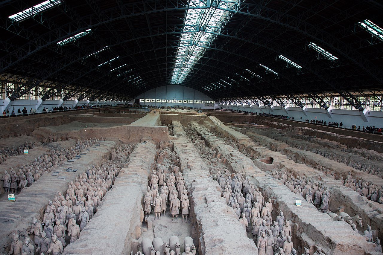 Muzium Pahlawan Terracotta juga terletak di Xi'an. - Gambar Wikipedia