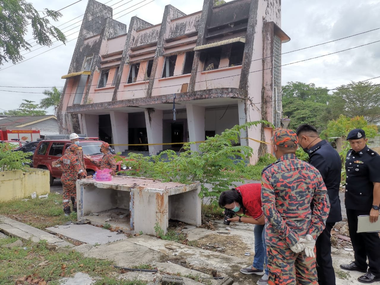 Mayat gelandangan ditemui di dalam bangunan pawagam lama di Simpang Kuala, Alor Setar.