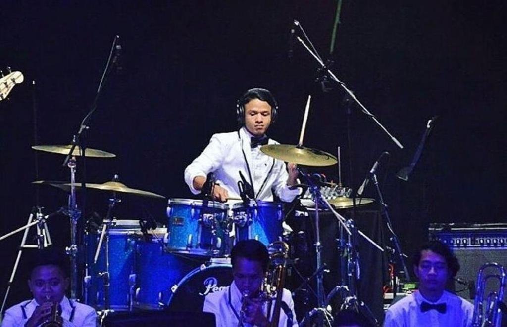 Mihammad Shakkir ketika menyertai Konsert Akhir Pelajar Fakulti Muzik 2017.