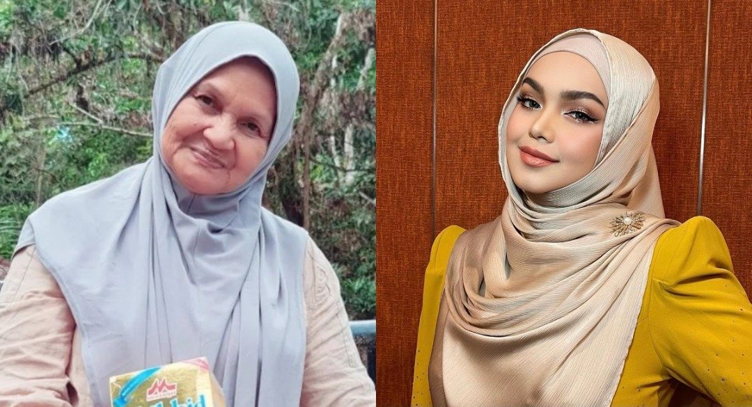 Mak Salmah dan Siti Nurhaliza - Gambar Instagram Siti Nurhaliza