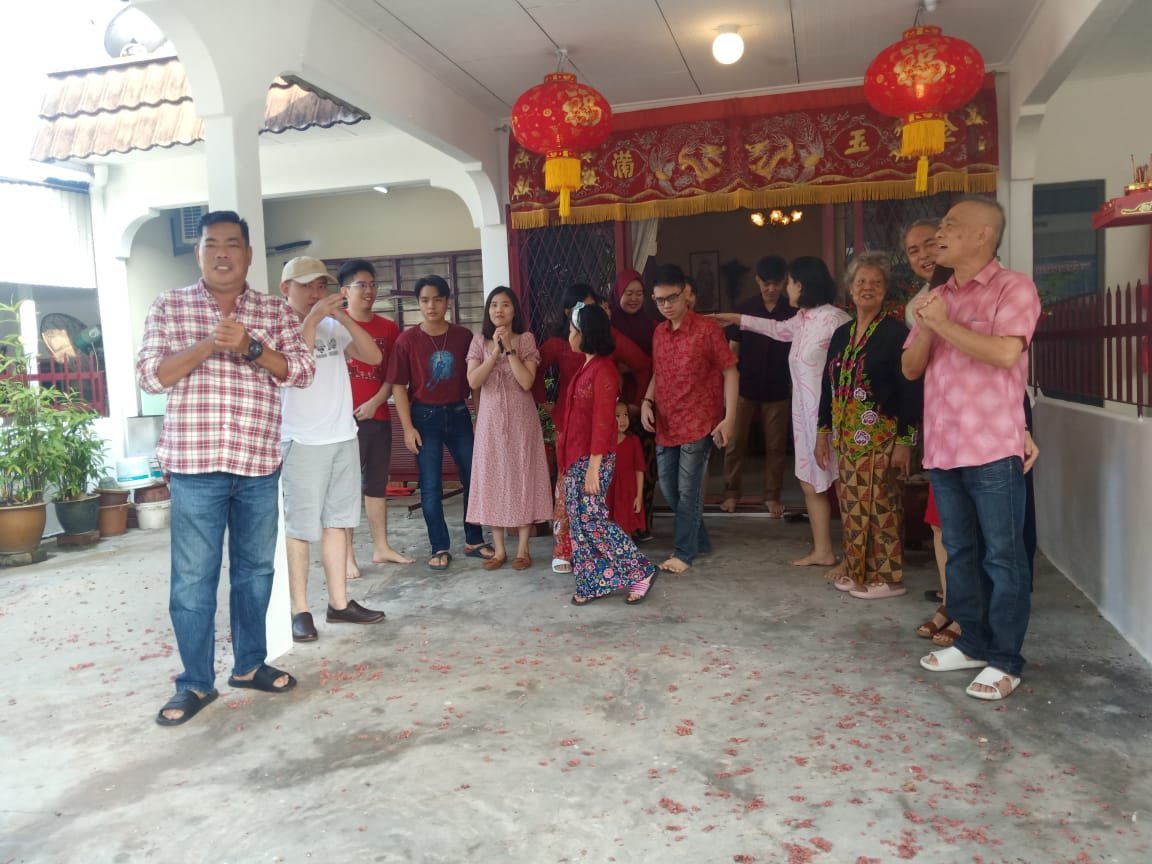 Selepas tiga tahun tidak berkumpul, sambutan Tahun Baharu Cina kali ini lebih bermakna kepada keluarga Teoh Swee Poh.