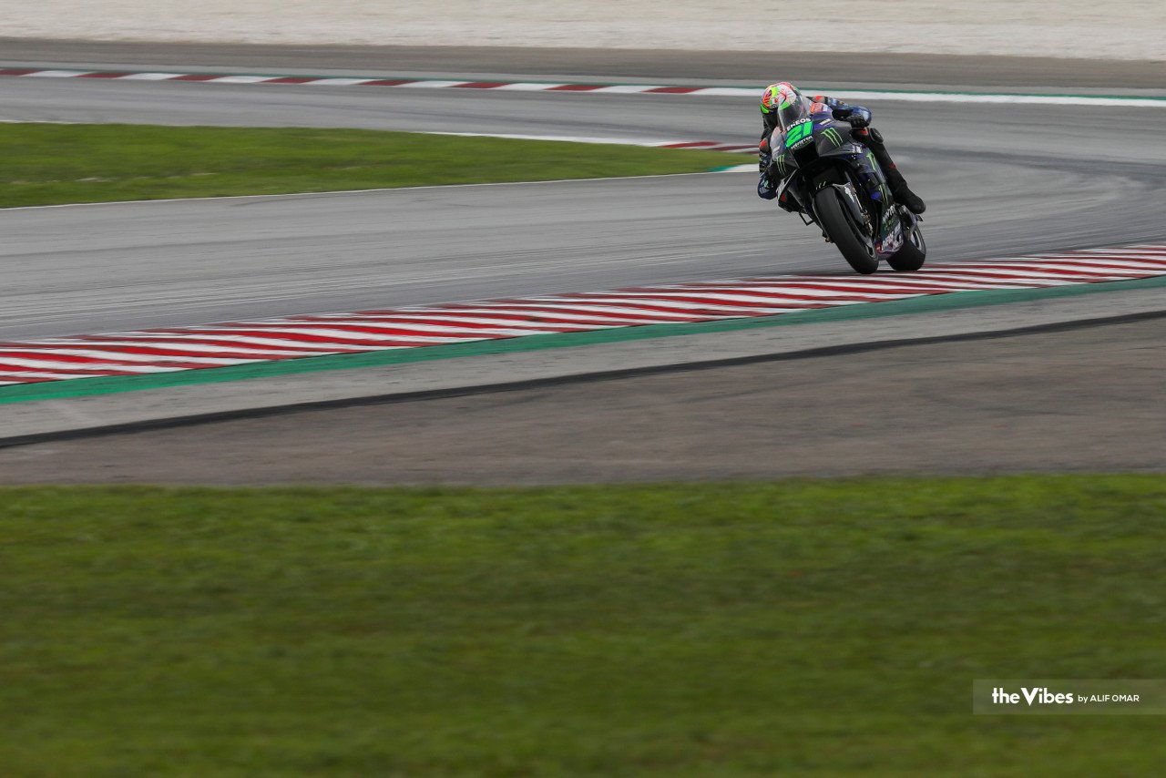 Franco Morbidelli dari Itali mewakili pasukan Monster Energy Yamaha MotoGP