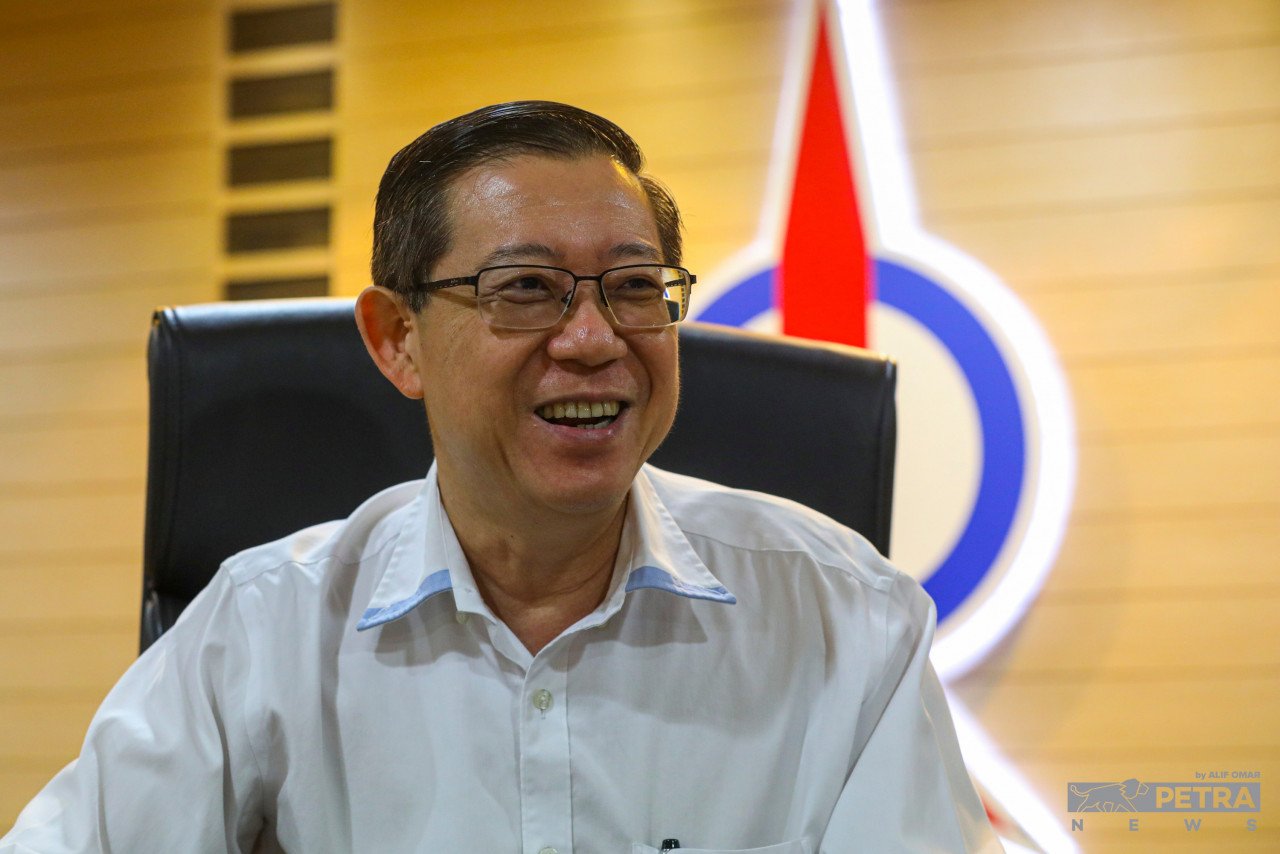 Pengerusi DAP, Lim Guan Eng - Gambar Fail