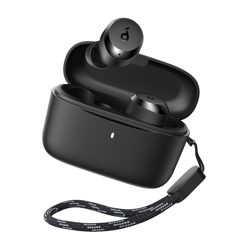 Anker Soundcore A20i Wireless Earbuds dalam warna hitam