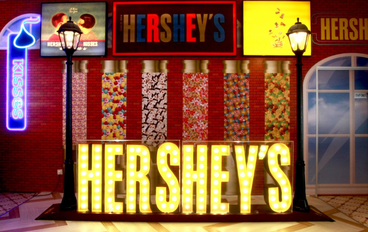 Salah satu sudut coklat Hershey’s