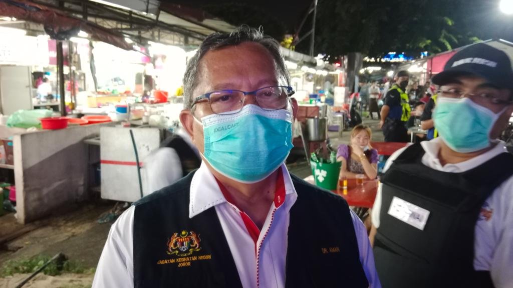 Pengarah Kesihatan Negeri Johor, Datuk Dr Aman Rabu