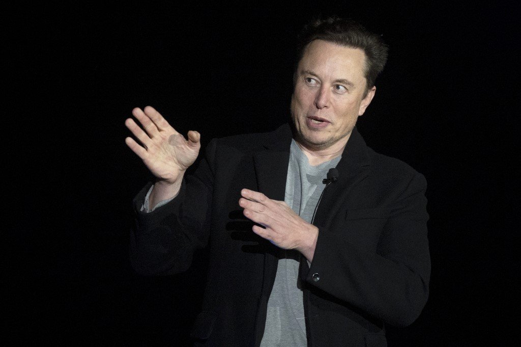 Elon Musk - Gambar AFP