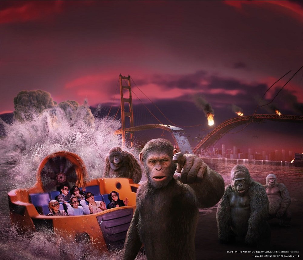 Invasion Planet of The Apes - gambar Resort World Genting
