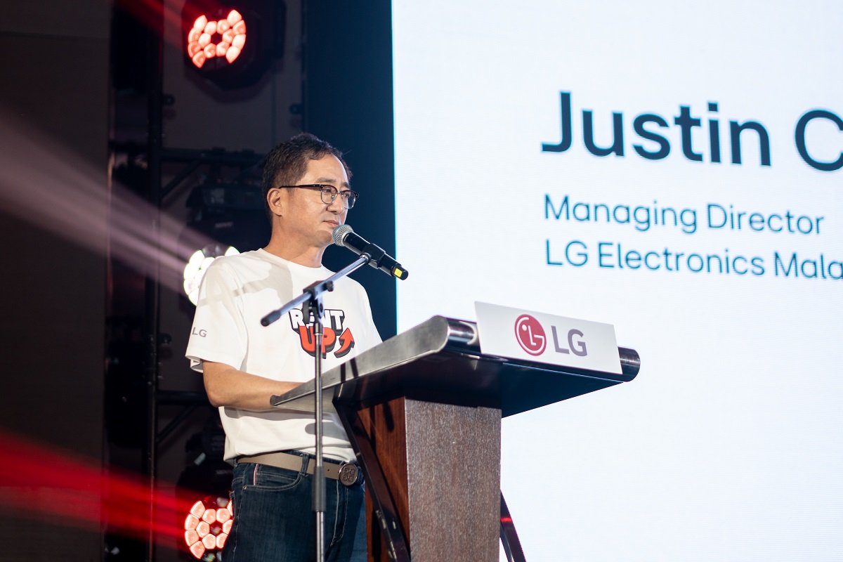 Pengarah Urusan LG Malaysia, Justin Choi.
