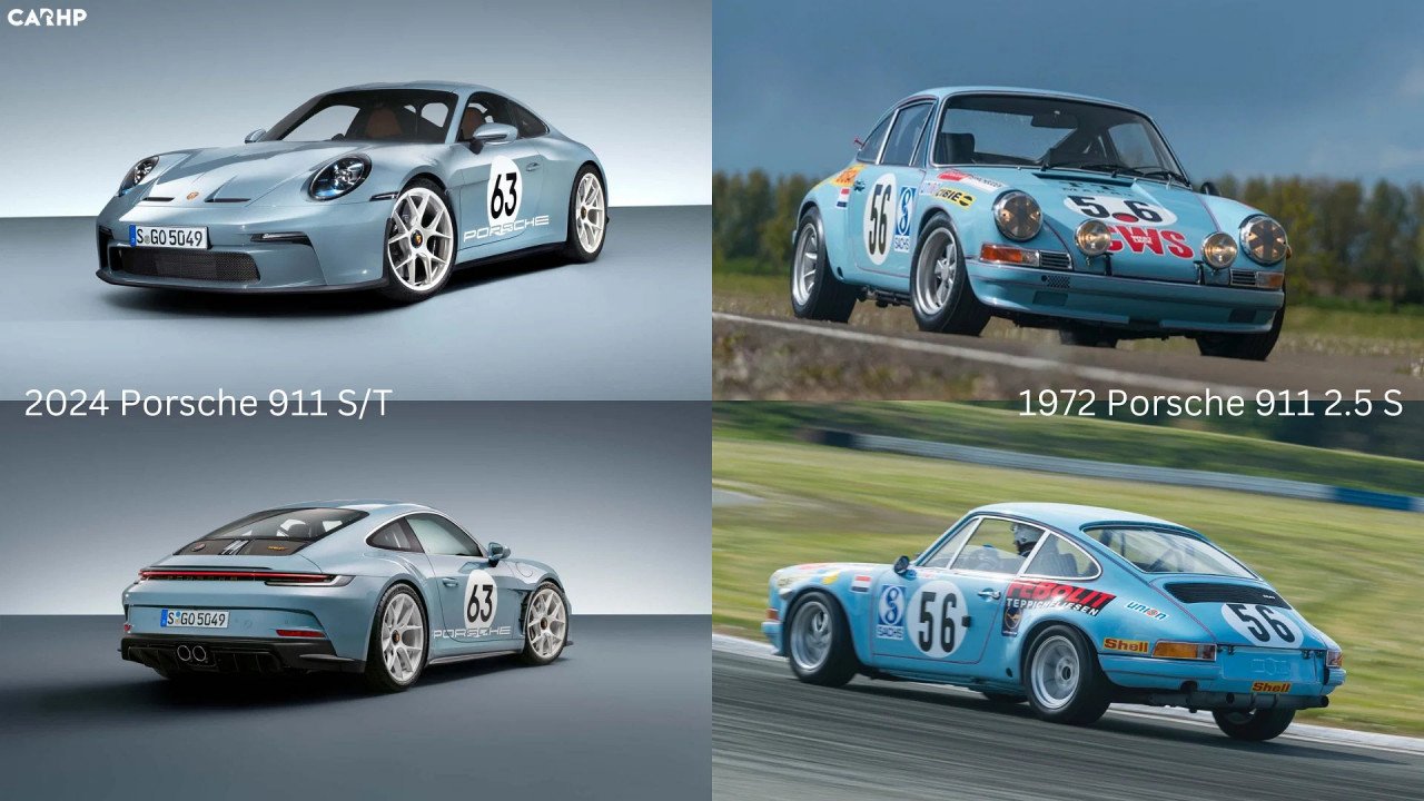  Dua jenis model Porsche 911