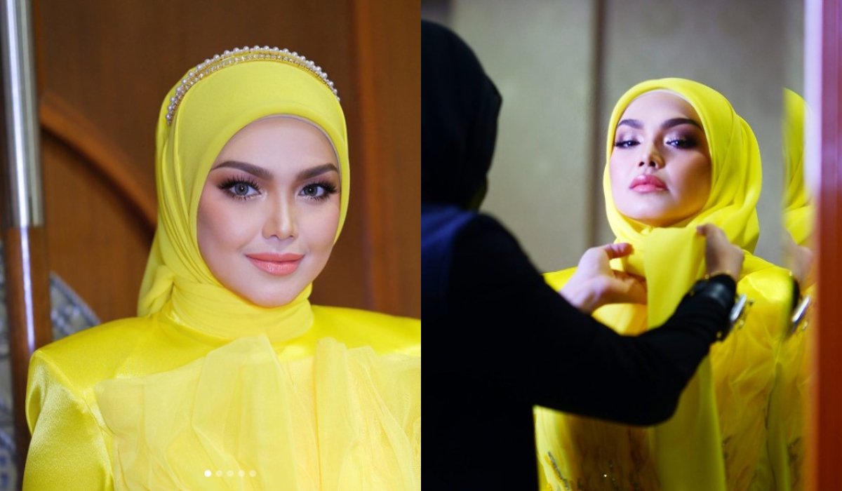 Siti Nurhaliza bersiap sedia untuk konsert  'A Night To Remember' yang berlangsung selama dua hari, di Johor Bahru pada Jumaat dan Sabtu lepas.  - Gambar dari Instagram @CTDK