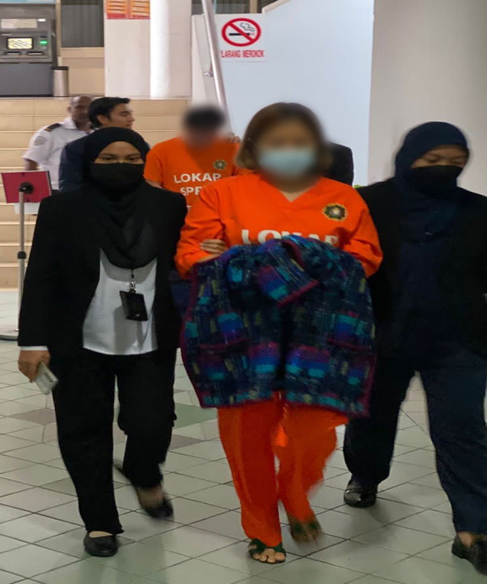 Reman suspek wanita yang juga Pengarah Syarikat disambung sehingga Ahad - gambar SPRM