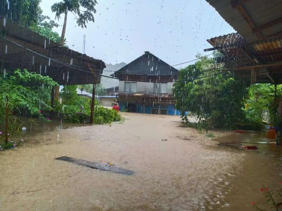 Banjir di Pulau Pinang. Gambar Fail